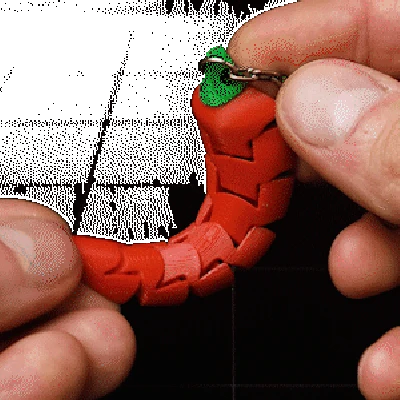 Móc khóa Ớt Chuông dẻo