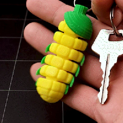 Móc Khóa Ngô Dẻo