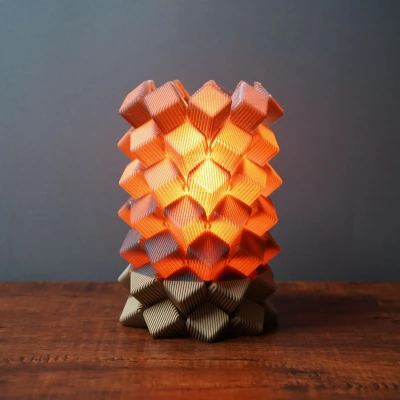 Đèn Cubed Lamp - Đèn Trang Trí Nhà Cửa