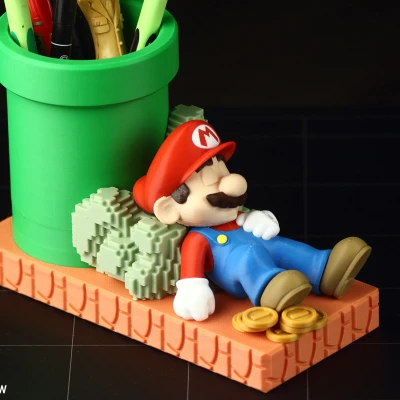 Hộp Đựng Bút Kiểu Mario