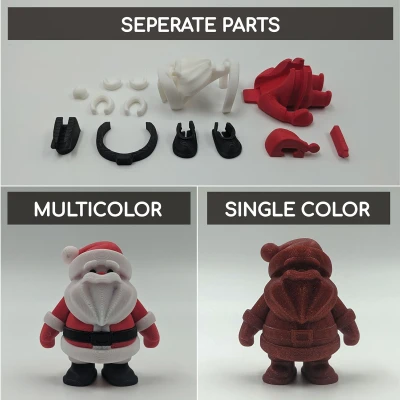 Chế tạo Ông Già Noel Giáng Sinh - Phiên bản đứng