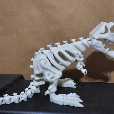 Mô hình bộ xương khủng long có khớp nối