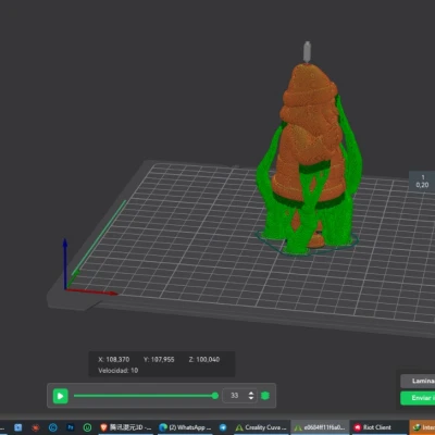 Ông Già Noel - Mô Hình Trang Trí Giáng Sinh Vui Tươi