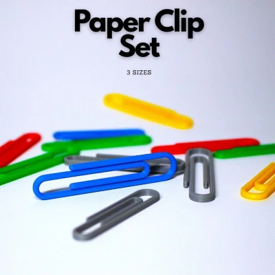 Bộ Kẹp Giấy - 3 Kích Cỡ