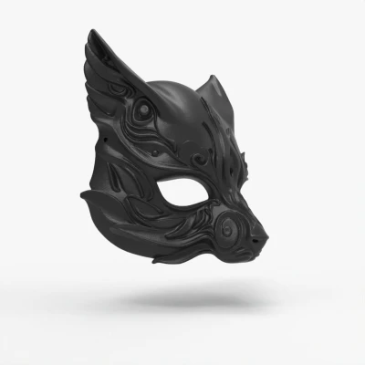 Mặt nạ cáo in 3D – Mặt nạ cho Cosplay & Halloween