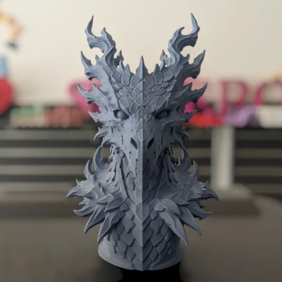 Tượng Rồng Bóng Tối (Shadow Dragon Bust)