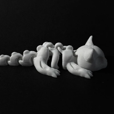 Mèo Bộ Xương Dẻo (Flexi Skeleton Cat)