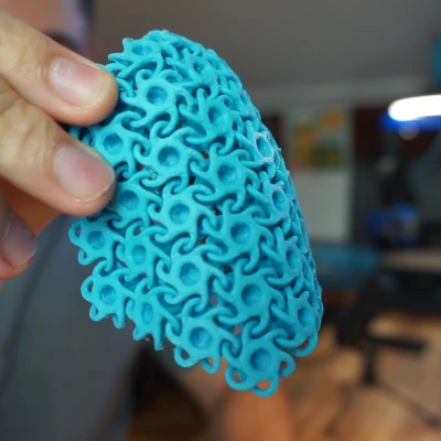 Lưới Lục Giác Linh Hoạt Kiểu NASA (Có Gia Cố) | Đầy Đủ Quy Trình Thiết Kế (Fusion 360)