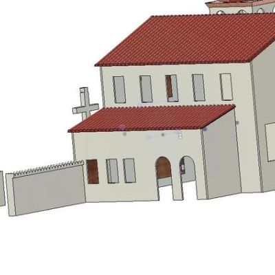 Mô hình Nhà thờ Santa Clara De Asis