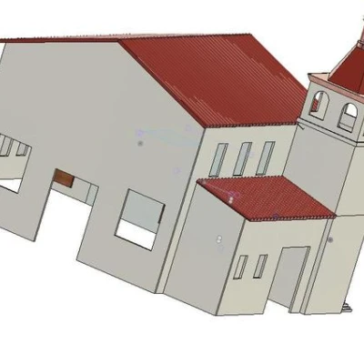 Mô hình Nhà thờ Santa Clara De Asis