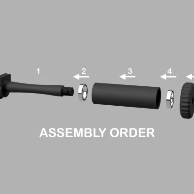 Giá Đỡ Cuộn Dây QIDI Có Bi (Q1 Pro, Plus4, X-Max3, X-Plus3, Q2)