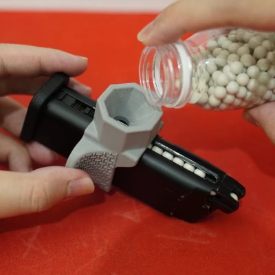 Ống Nạp Đạn Tốc Độ Airsoft Có Phễu Cho WE Glocks