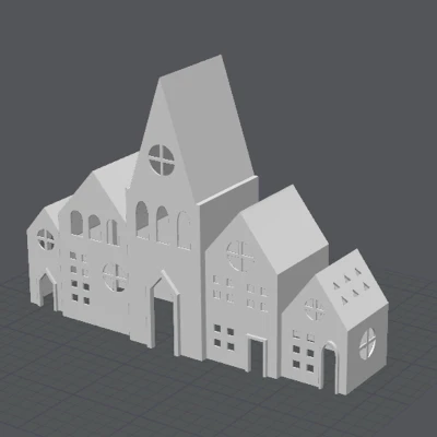 Nhà Giáng Sinh Đèn Tealight 2