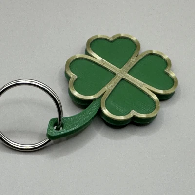 Móc Khóa Cỏ Bốn Lá