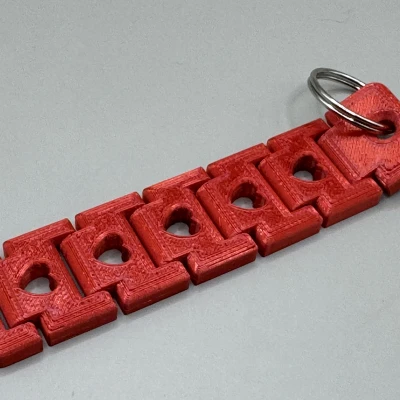 Móc Khóa Love-Links Articulated Flexi