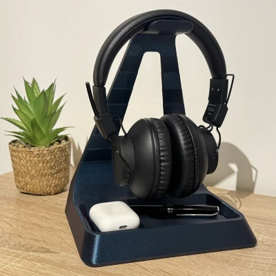 Giá đỡ tai nghe có khay chứa đồ V1