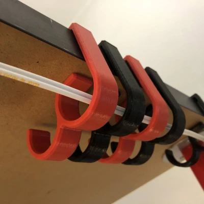 Kẹp Quản Lý Dây Cáp Bàn - Tương Thích Ikea - 34mm