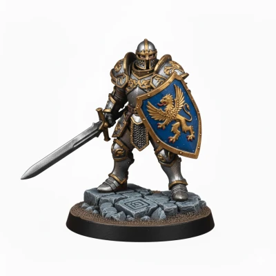 Mô hình D&D: Hiệp Sĩ Anh Hùng