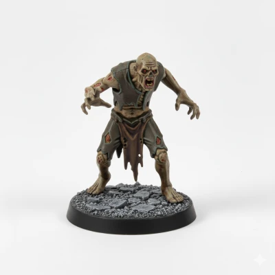 Mô Hình Mini D&D: Bộ Zombie