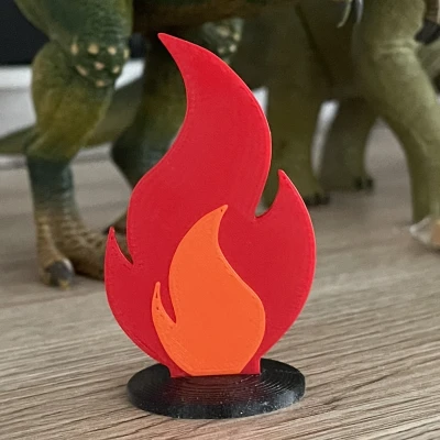 Biểu Tượng Ngọn Lửa Cho Bé - Token Lửa