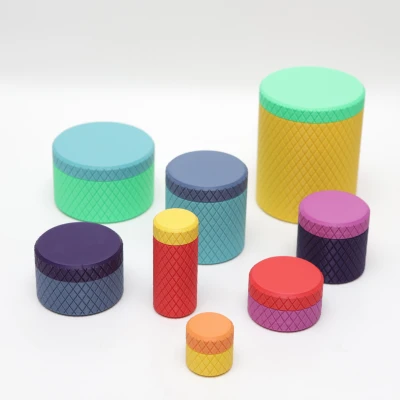 Hộp tròn 01 - Vân xoắn (Parametric)