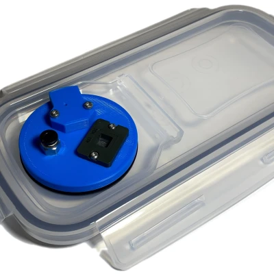 Hộp đựng filament bằng vỏ hộp ngũ cốc với màng hút ẩm điện Rosahl RS1