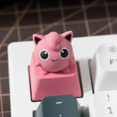 Keycap Custom Hình Jigglypuff Pokemon Chuẩn MX
