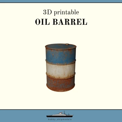 Thùng dầu tỉ lệ 1:35