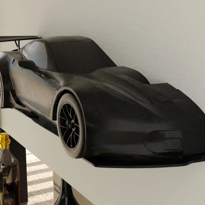 Mô hình Chevrolet Corvette C7 Treo Tường