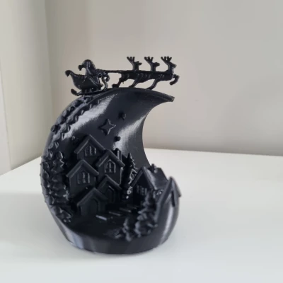 Làng Giáng Sinh có Ông Già Noel và Tuần Lộc