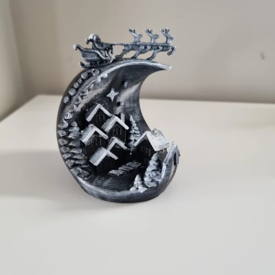 Làng Giáng Sinh có Ông Già Noel và Tuần Lộc