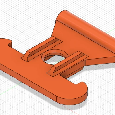 Móc treo dẹt cho rãnh ống xe cắm trại (Camping hook for piping rails)