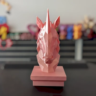 Tượng Kỳ Lân Hình Học