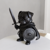 Chó Pug đội kiếm và khiên - Thumbnail 6