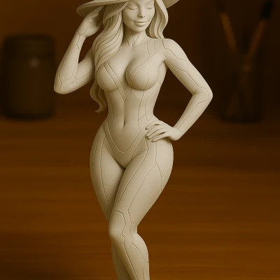 Tượng Phù Thủy Hình Học