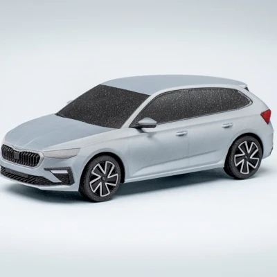 Mô Hình 3D Škoda Scala
