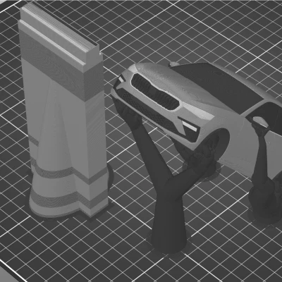 Mô Hình 3D Škoda Scala