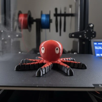 Bạch Tuộc Khớp Nối Dễ Thương - V2