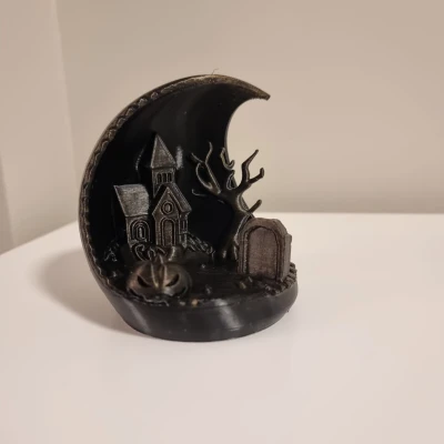 Mô Hình Làng Halloween - Trang Trí Nhà Cửa Độc Đáo