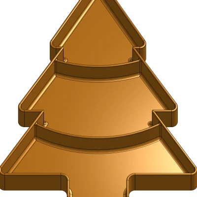 Tô/Khay Hình Cây Thông Noel