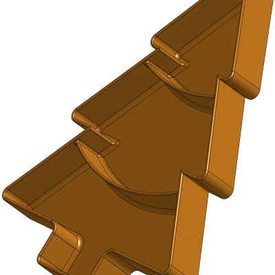 Tô/Khay Hình Cây Thông Noel