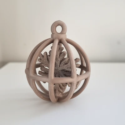 Châu Noel 3D Hình Bông Tuyết