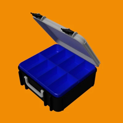 Hộp dụng cụ MIDI với 12 ngăn chứa bổ sung