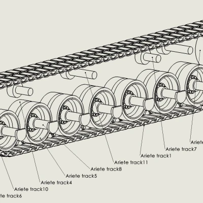 Mô hình xe tăng C1 ARIETE