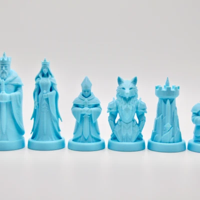 Bộ Cờ Vua Lửa vs Băng