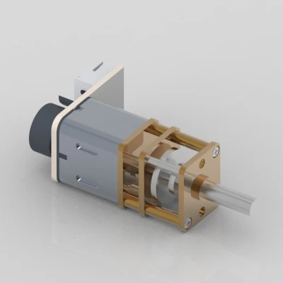 Động cơ Giảm tốc GA12-N20 + Encoder FILE STEP + STL