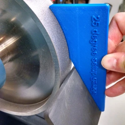 Dưỡng Chỉnh Góc Máy Mài Cho Đá Mài CBN 8"