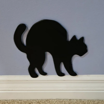 Mèo Halloween (in đẹp hơn với sợi màu đen)