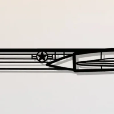 Tranh Tường Lockheed SR-71 BlackBird