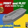 Thuyền Lego Đơn Giản Cho Minifig - Thumbnail 1
